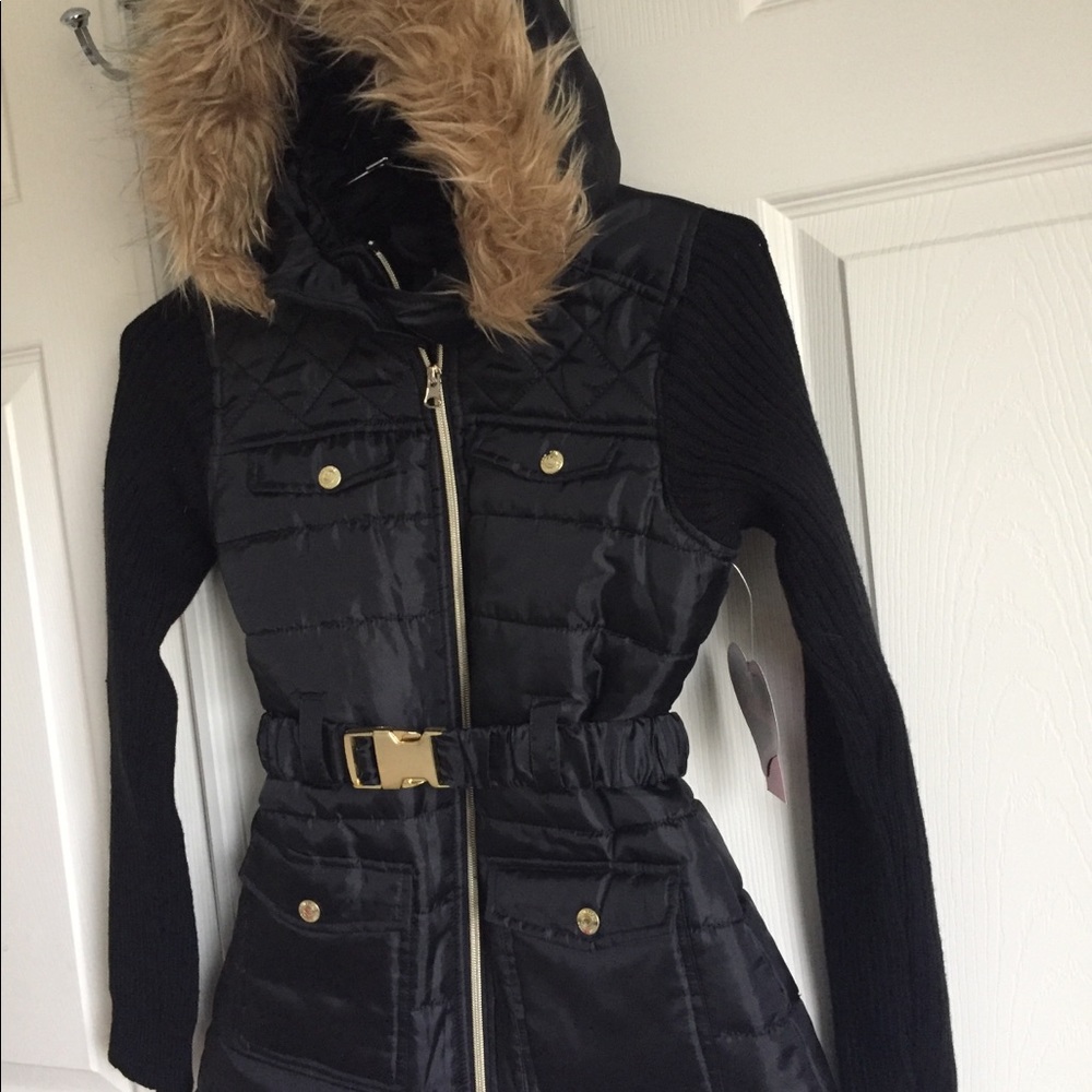 NWT- Girl’s Chilipop Belted Jacket size 10